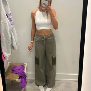 NWT Abercrombie Green Cargo Pants